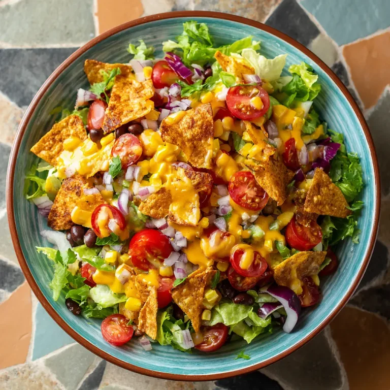 Mexican Salad Fresh Healthy and Flavorful Recipe