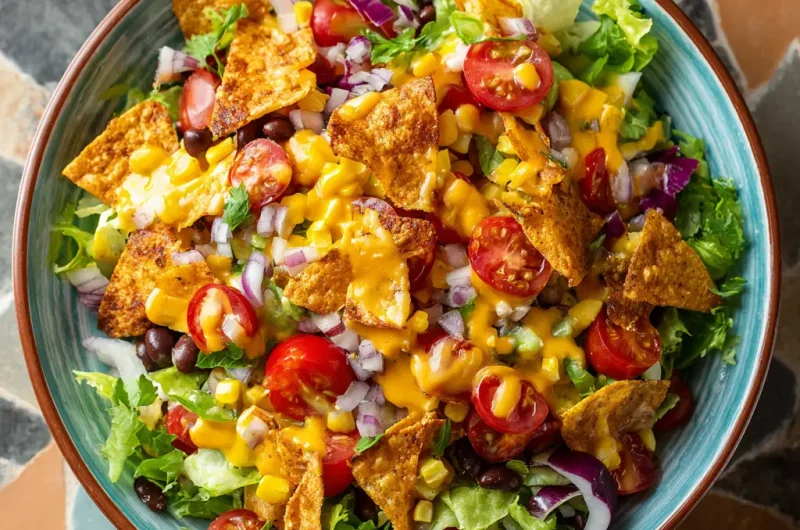 Mexican Salad Fresh Healthy and Flavorful Recipe