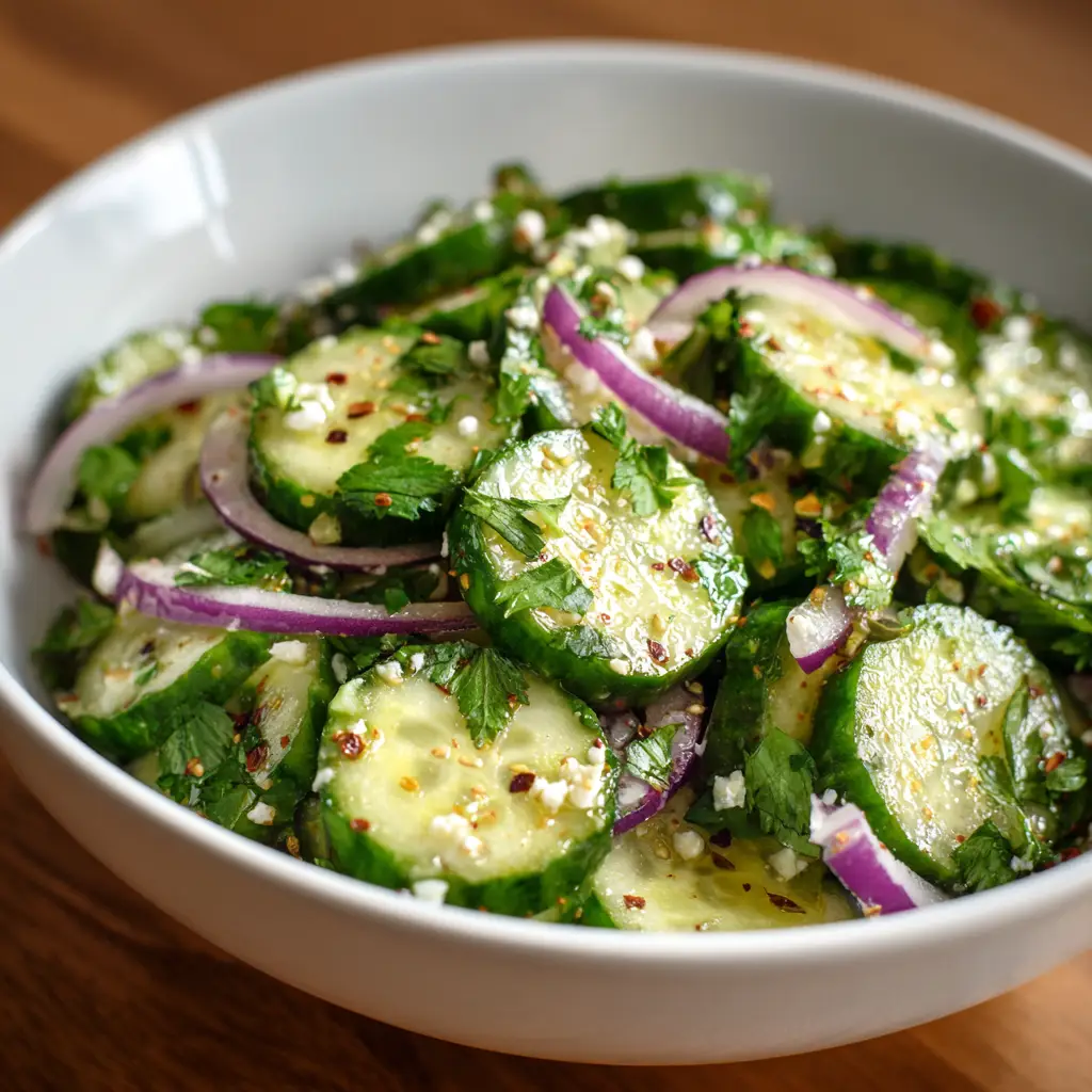 middle eastern cucumber salad