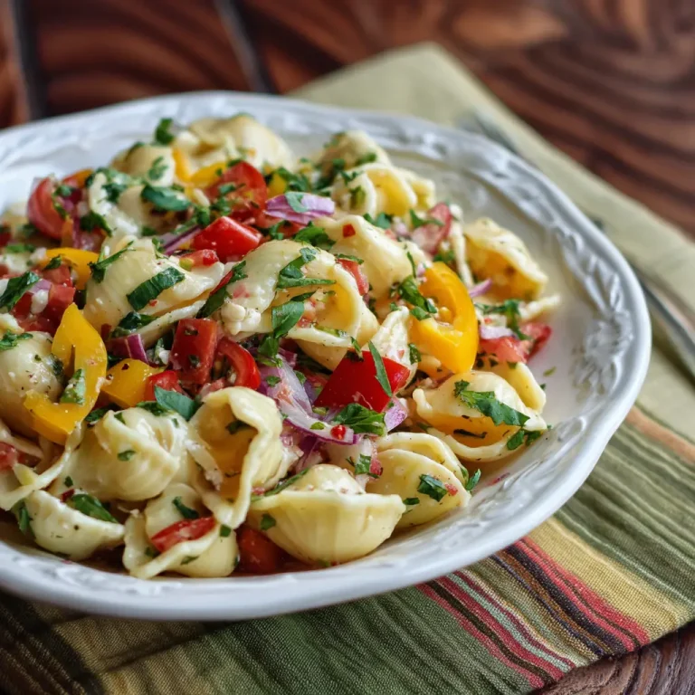 Pasto Pasta Salad Recipe with Fresh Basil and Vegetables