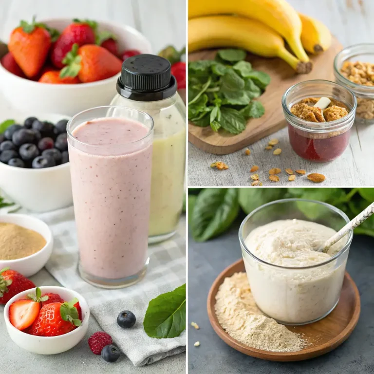 Protein Shakes Recipes for Energy Muscle Growth and Daily Nutrition