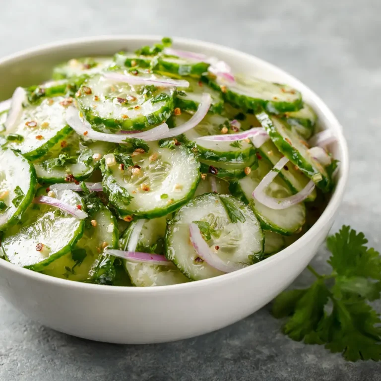 Refreshing Cucumber Salad Recipe | Easy and Healthy