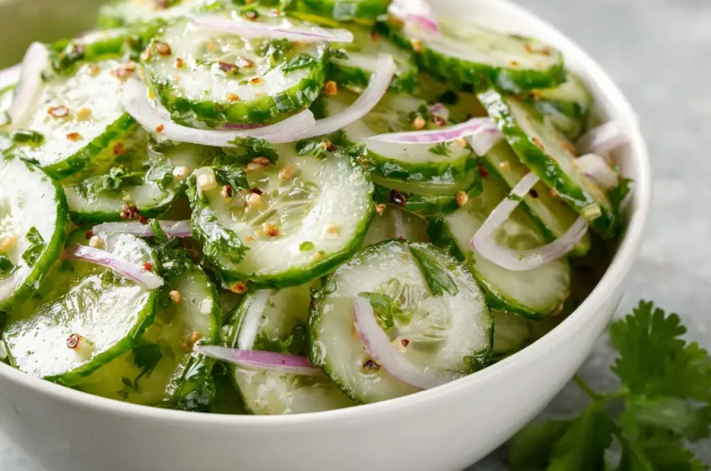 Refreshing Cucumber Salad Recipe | Easy and Healthy