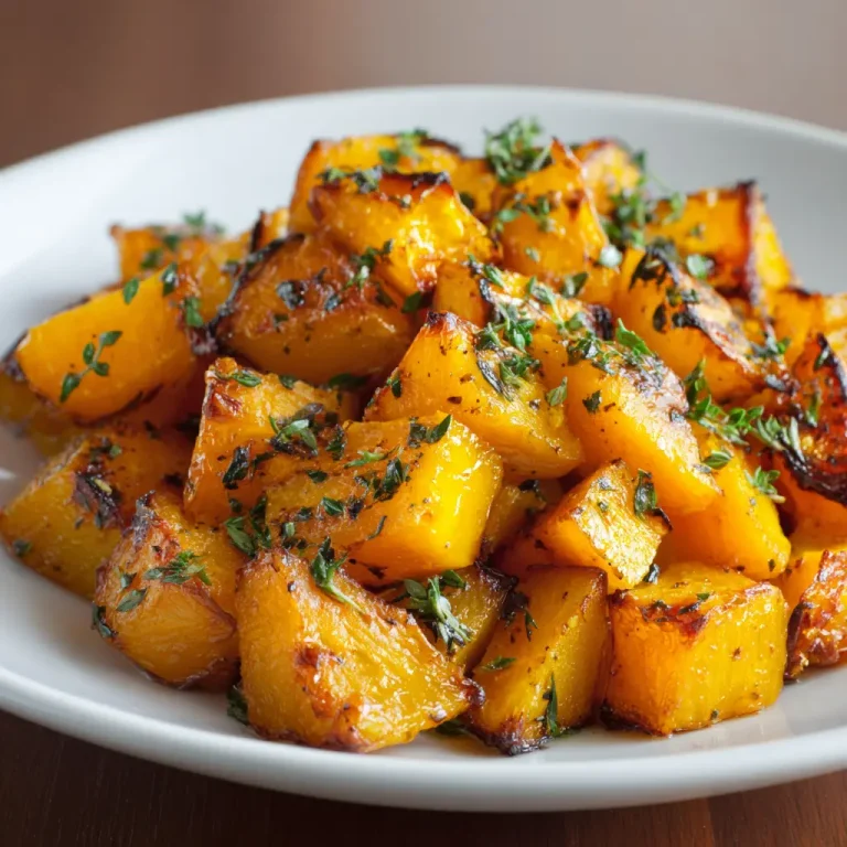 Maple Roasted Squash Recipe | Easy and Delicious Autumn Side Dish