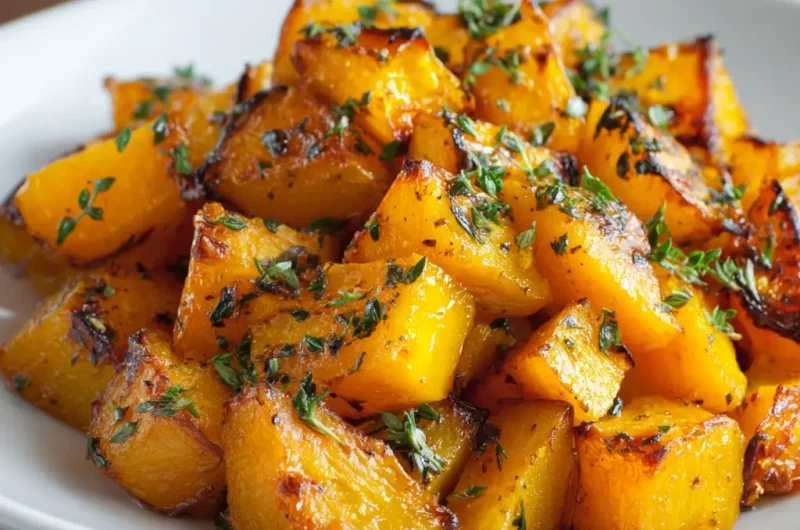Maple Roasted Squash Recipe | Easy and Delicious Autumn Side Dish