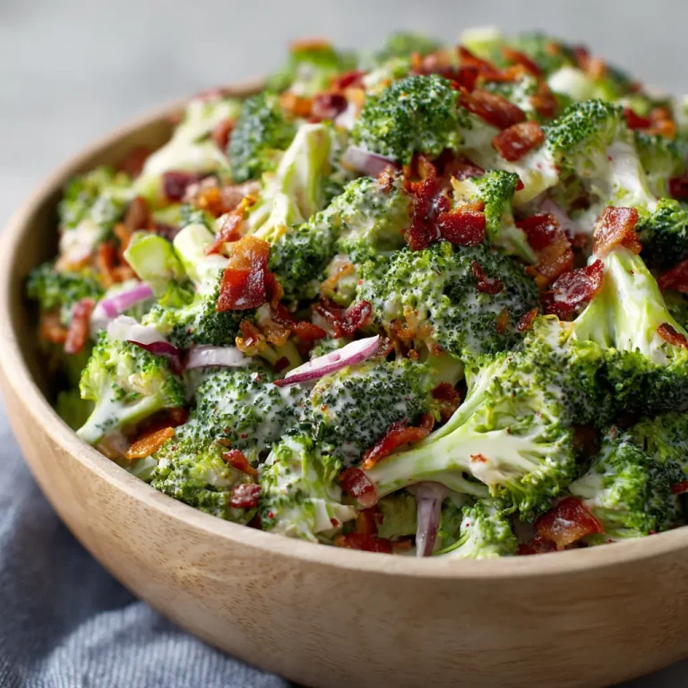 Best Broccoli Salad Recipe | Easy, Crunchy, and Healthy Side Dish