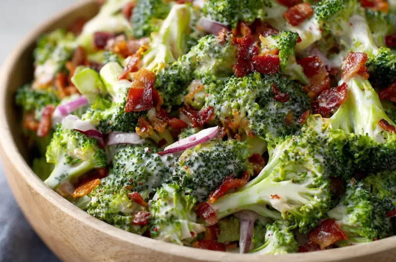 Best Broccoli Salad Recipe | Easy, Crunchy, and Healthy Side Dish