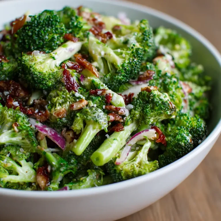 Broccoli Salad Recipe Fresh Creamy Easy Homemade Guide
