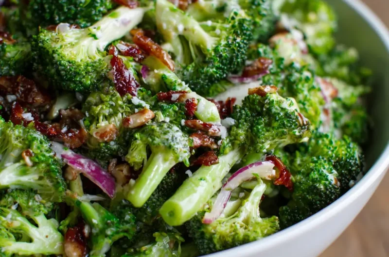 Broccoli Salad Recipe Fresh Creamy Easy Homemade Guide