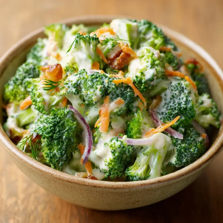 Broccoli Salad with Mayo Recipe Easy Creamy and Flavorful Side Dish