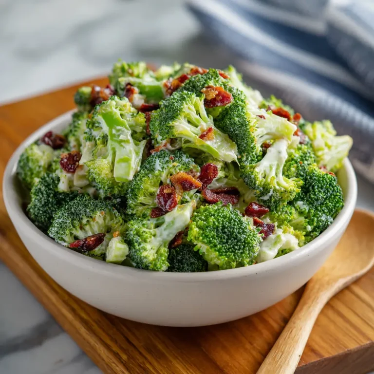Classic Broccoli Salad Recipe Easy Creamy and Crowd Pleasing Dish