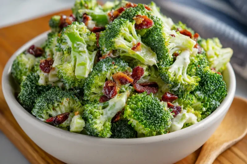 Classic Broccoli Salad Recipe Easy Creamy and Crowd Pleasing Dish