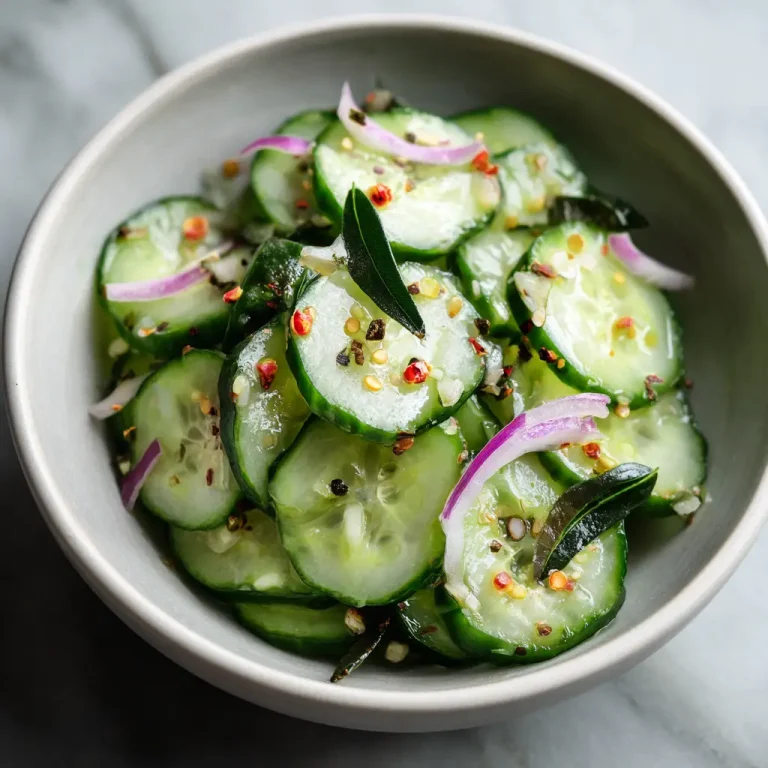 Cucumber Salad Recipe: Easy, Refreshing, and Healthy Homemade Salad