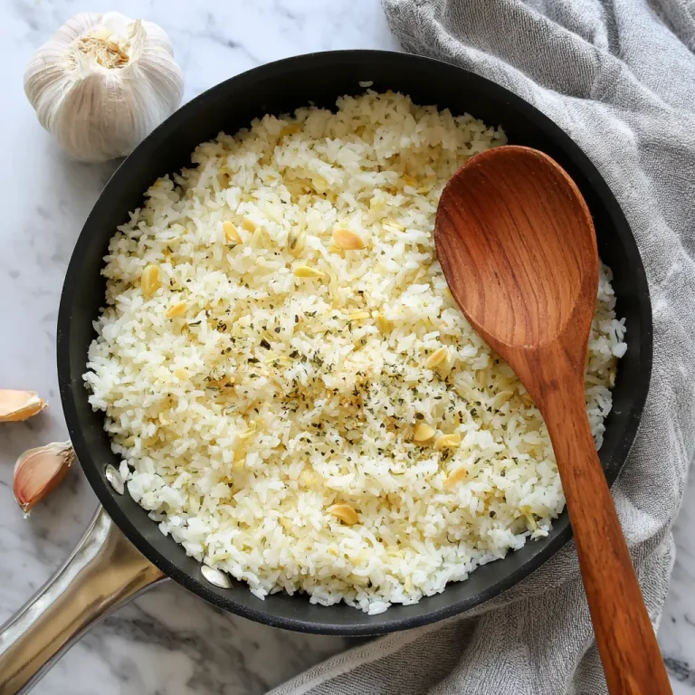 Garlic Rice Recipe | Easy, Flavorful, and Perfectly Aromatic