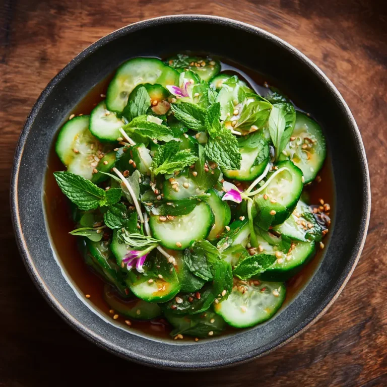 Japanese Cucumber Salad Recipe: Easy, Refreshing, and Healthy