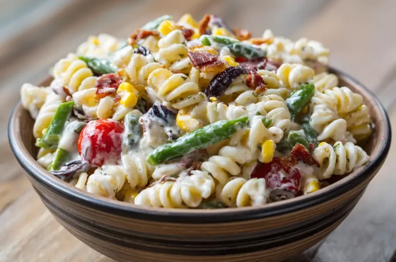 Ranch Pasta Salad Recipe | Easy Creamy Pasta Salad for Any Occasion