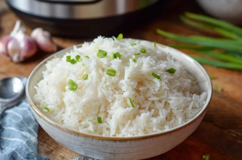 White Rice Instant Pot Recipe | Easy, Fluffy, and Perfect Every Time