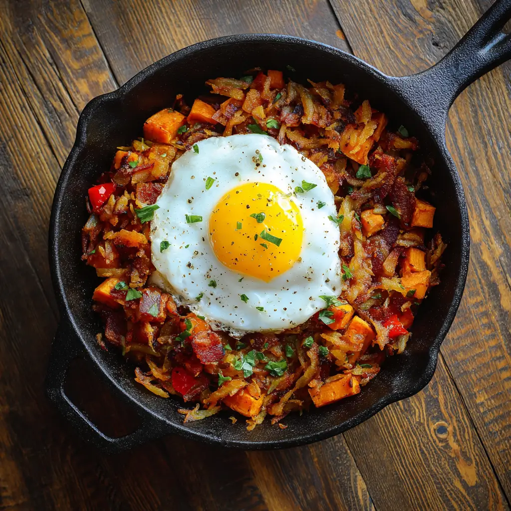 sweet potato hash browns