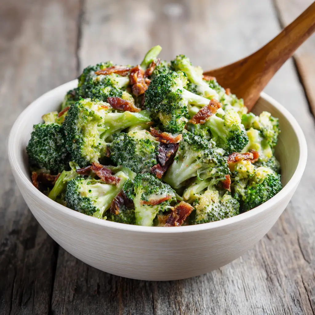 vegan broccoli salad
