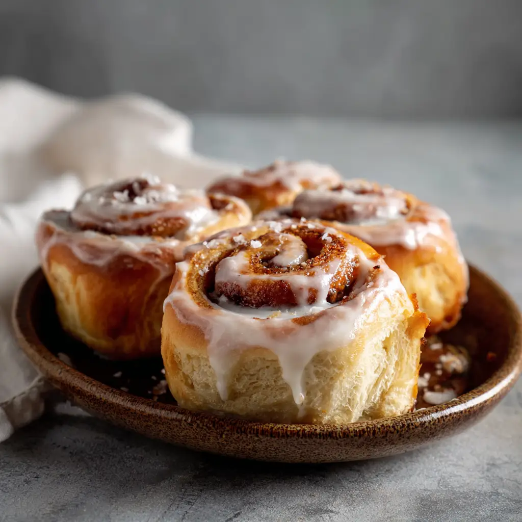 Cinnamon Rolls with Cream Cheese Frosting 