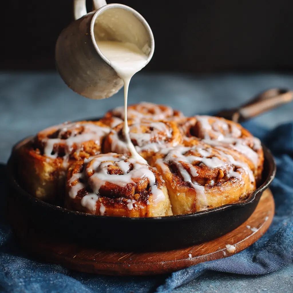 Cinnamon Rolls with Heavy Cream