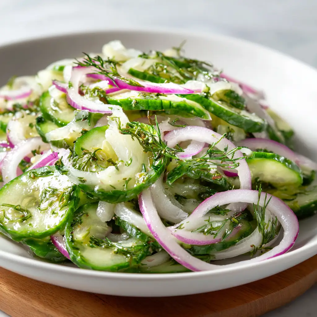 Cucumber Onion Salad