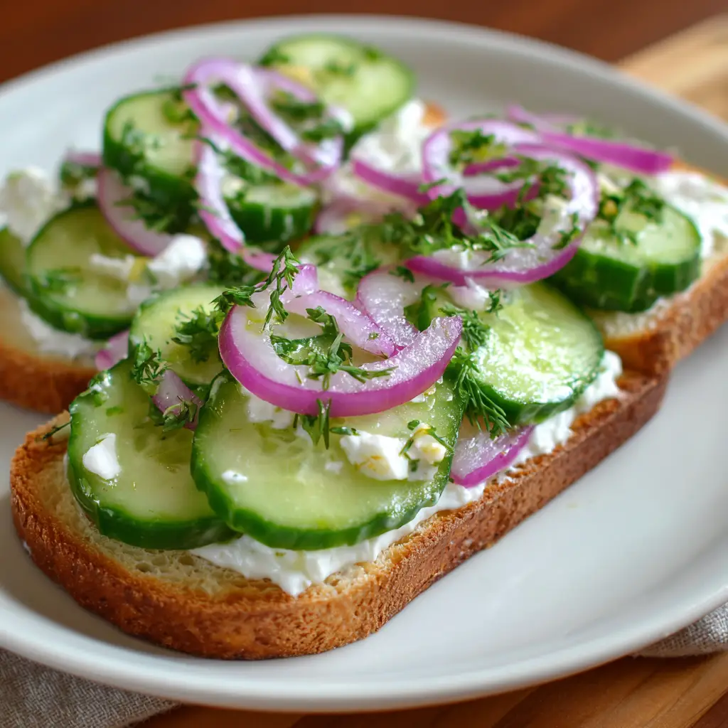 Cucumber Sandwich Salad 
