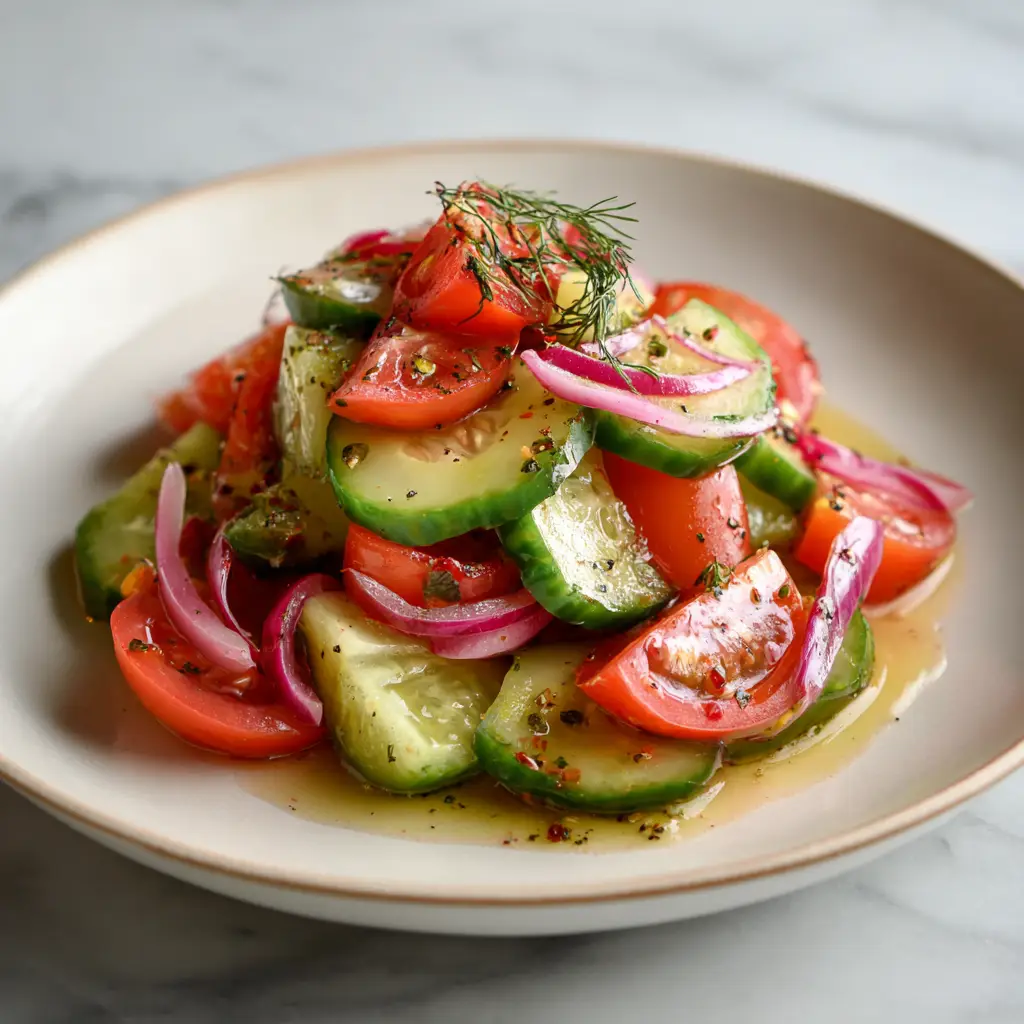 Cucumber Tomato Salad