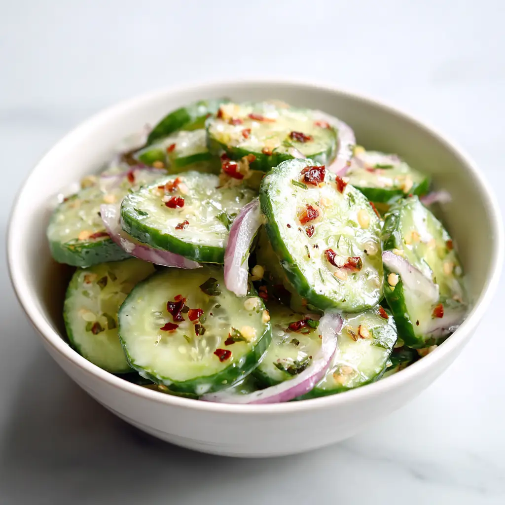Dairy Free Cucumber Salad