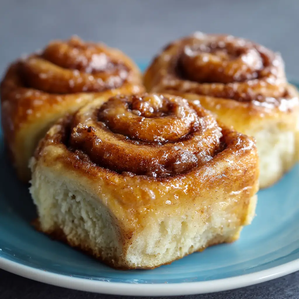 No Yeast Cinnamon Rolls