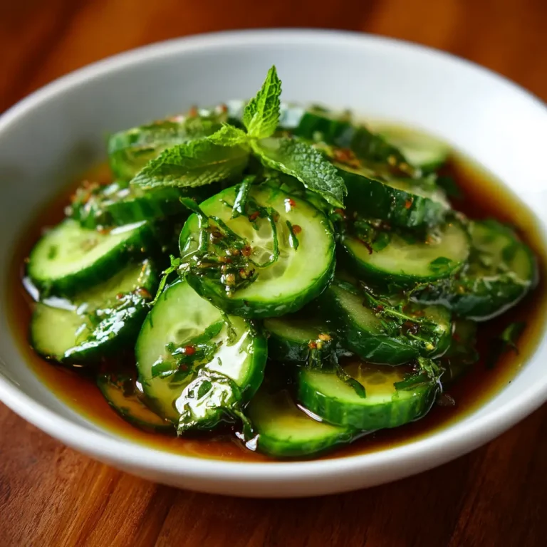 Cucumber Salad Vinegar Recipe | Easy, Fresh, and Healthy