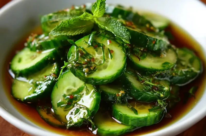 Cucumber Salad Vinegar Recipe | Easy, Fresh, and Healthy