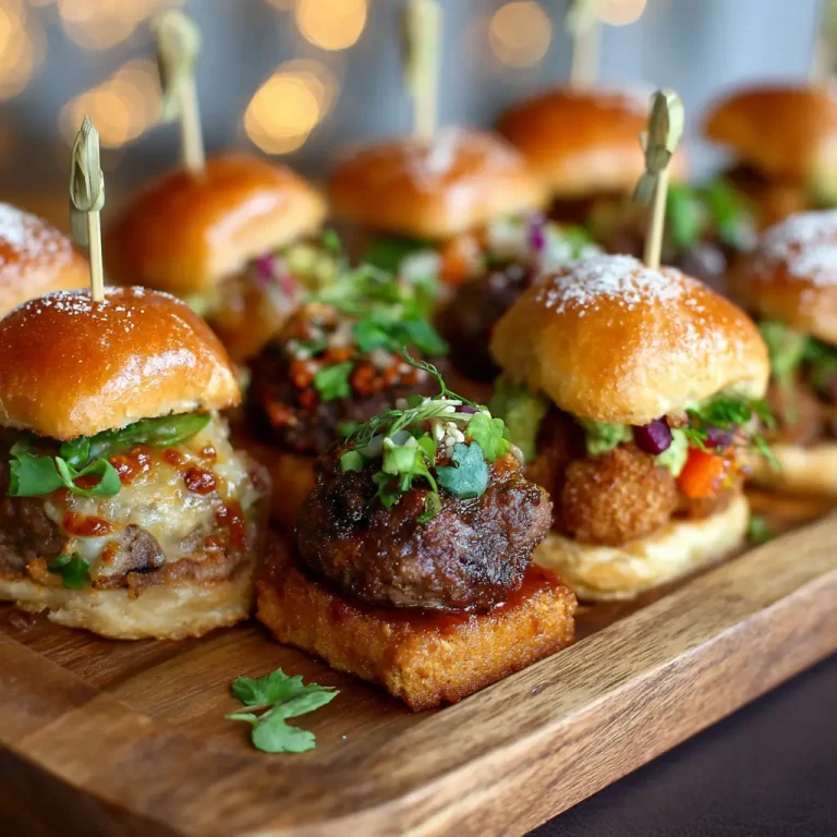 Ultimate Guide to Sliders and Bites: Easy, Flavorful Mini Sandwich Recipes for Every Occasion