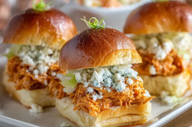 Buffalo Chicken Sliders Recipe: Spicy, Juicy, and Easy to Make