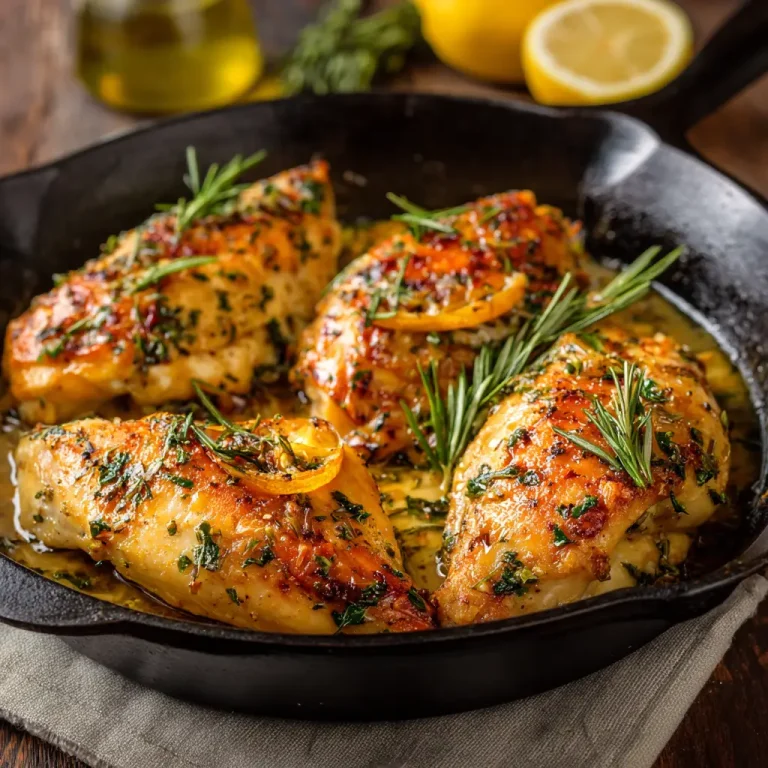 Easy Lemon Garlic Chicken Recipe for Juicy and Flavorful Meals