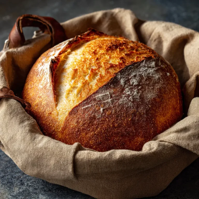 Easy Dutch Oven Bread Recipe: Crispy Crust and Soft Center