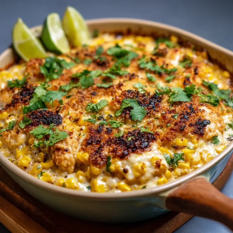 Street Corn Chicken Casserole Recipe That Is Creamy, Cheesy, and Full of Flavor