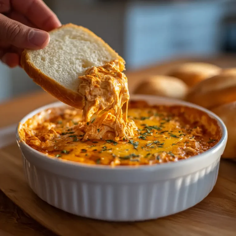 Easy Buffalo Chicken Dip with Canned Chicken