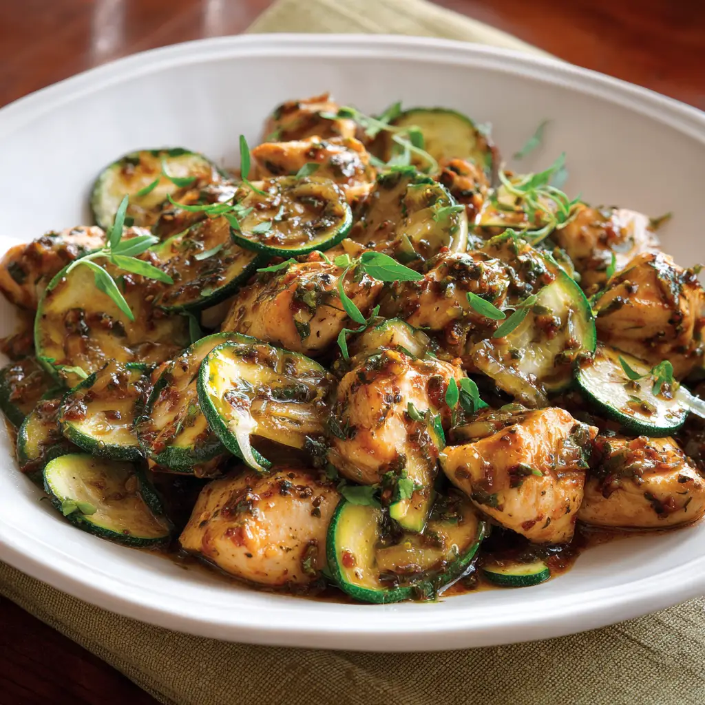 chicken and zucchini recipes