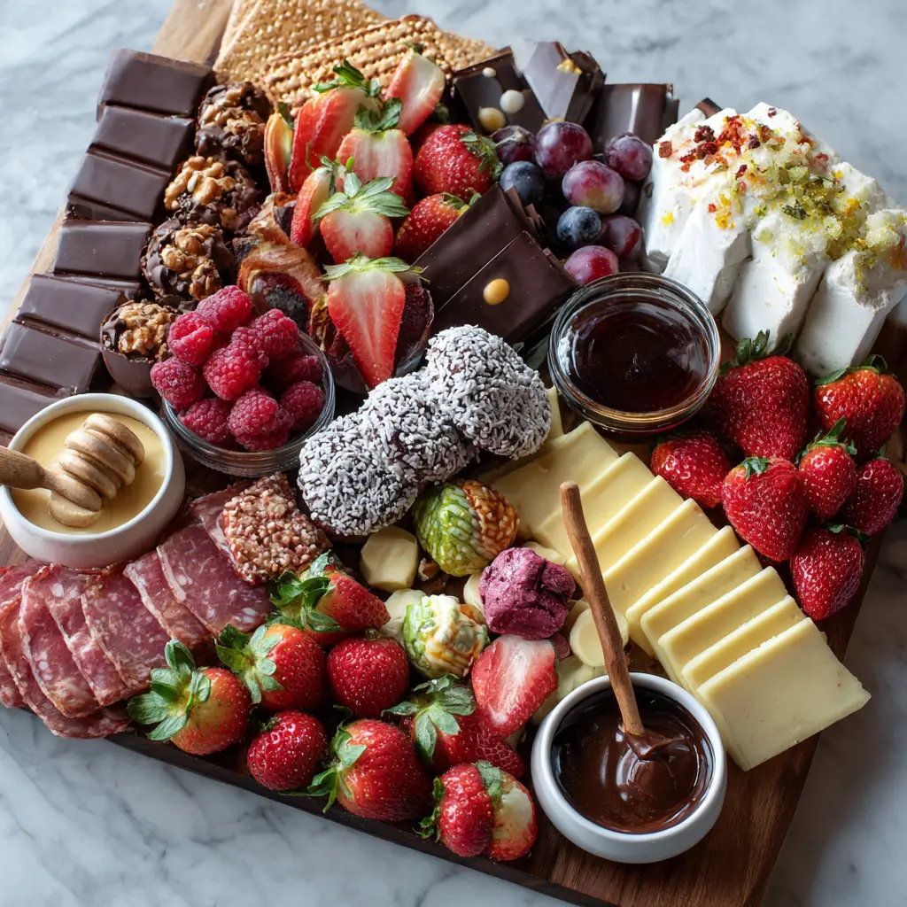 dessert charcuterie board