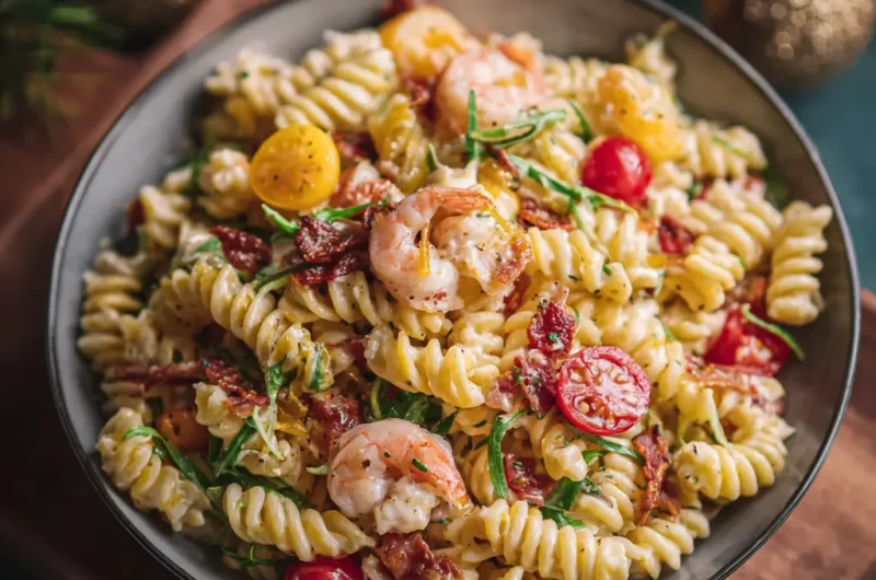 Christmas Pasta Salad Recipe | Easy, Festive, and Delicious