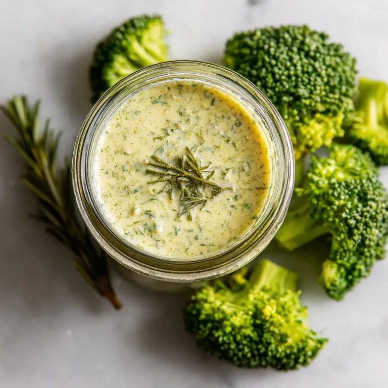 Broccoli Dressing Creamy Easy Homemade Recipe Guide