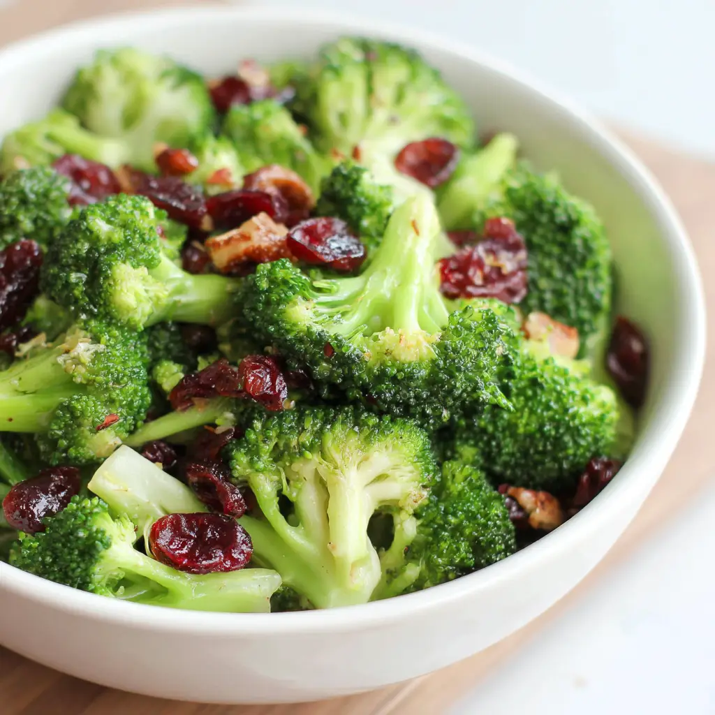 Broccoli Salad with Cranberries