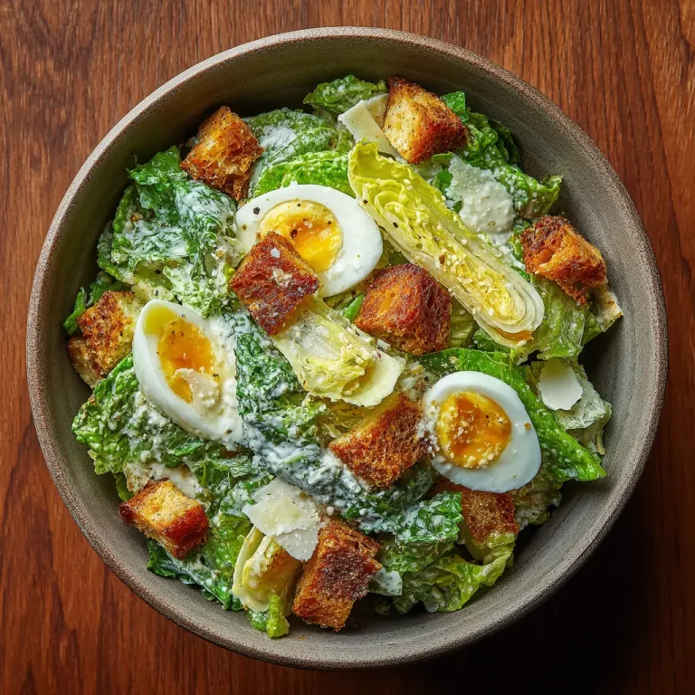 Caesar Salad Classic Recipe Ingredients Nutrition and Easy Preparation Guide