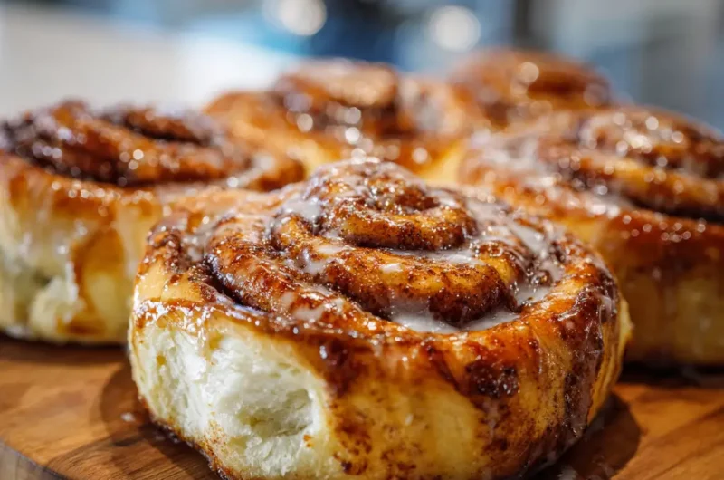 Cinnamon Rolls Homemade Soft Fluffy Bakery Style Recipe
