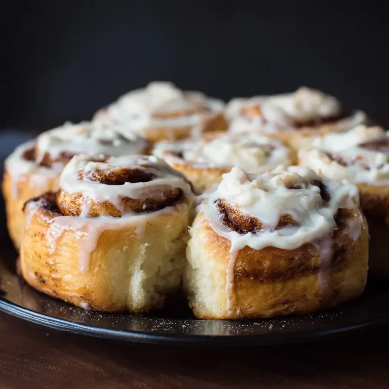 Cinnamon Rolls with Cream Cheese Frosting Recipe | Soft and Homemade