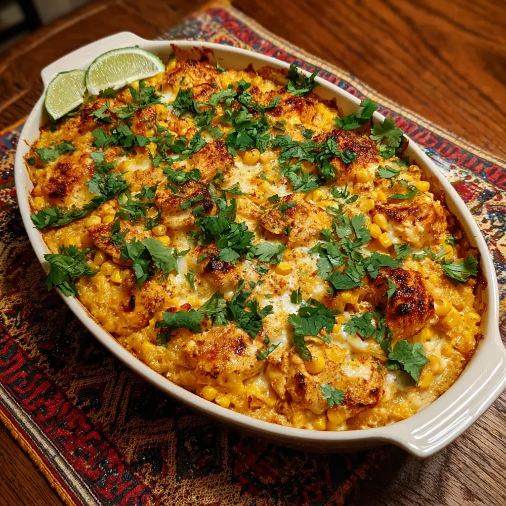 street corn chicken casserole.