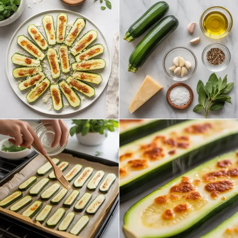 Baked Zucchini Recipe Easy Healthy Oven Roasted Zucchini