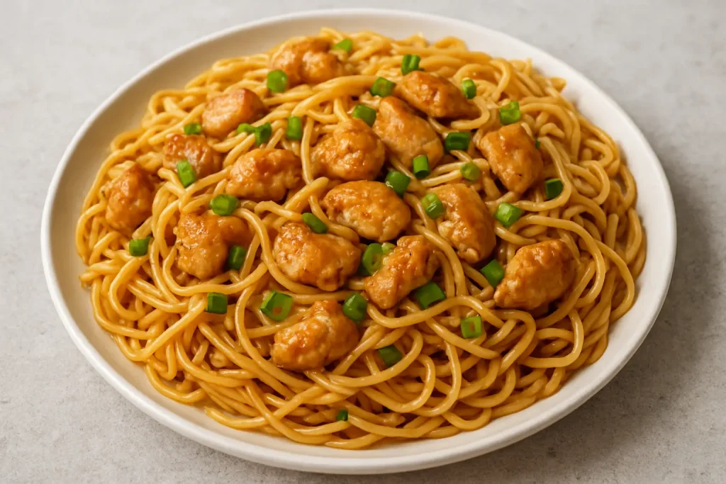 chicken and noodles recipe