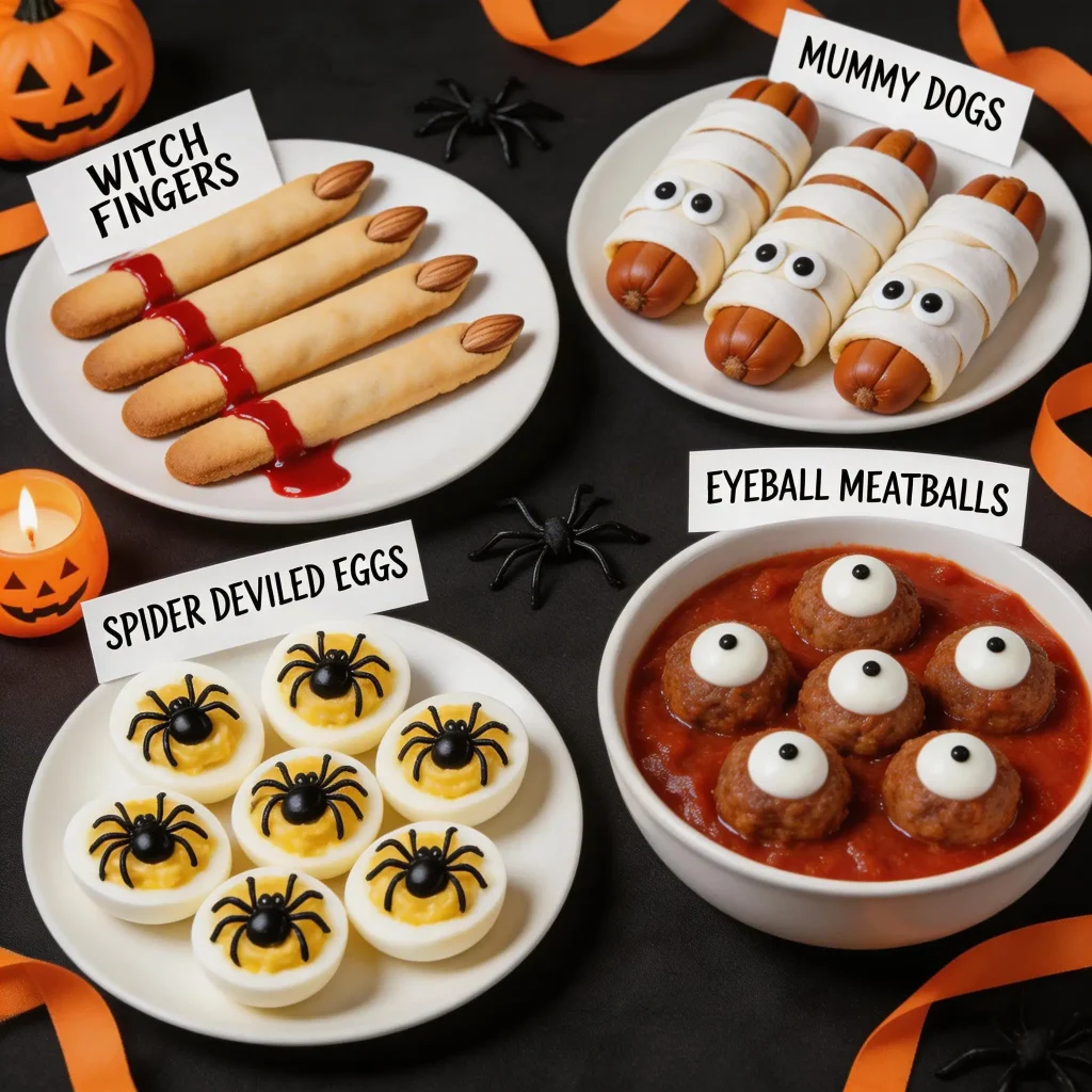 halloween finger foods